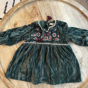 Louise Misha Velvet Formal Dress Size 2